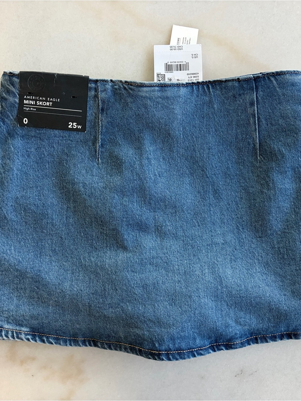 American Eagle Outfitters Blue Denim Mini Skirt